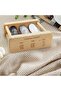 Hourglass Timer Set 1,3,5 Minute,Mini Wooden Sand Clock Ornaments,White,Black,Grey - 5