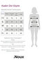 .Noux Women's White Padded Shoulder Detailed Sleeveless Slim Fit Mini Dress - 6