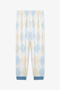 Off-White Boy's Juggling Baklava Patterned Pajama Set - 3