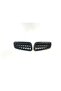 Autogp Civic Compatible Upper Grille Trim Piano Black 2022+ - 2