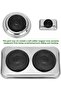 3-Piece Stainless Steel Magnetic Tray Set,Heavy Duty Tool Holder for Screws,Nuts,and Bolts - 5