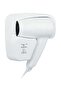 Wall Mounted Hair Dryer with Shaver Plug,1300W Professional Hotel Phon with Wall Bracket,IP21 Safety,White - 2