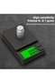 Digital Kitchen and Jewelry Scale,High Precision 0.01g/0.1g LCD Display,Rechargeable and Battery Powered Pocket Scale,500g Capacity - 4