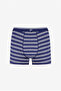 Men's Blue Striped 3-Piece Boxer Briefs - 4