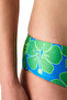 Beralis Floral Textured Mid-Waist Bikini Bottom - 3