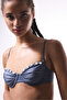 Seashell Gray Underwire Bikini Top - 4