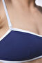 Navy Blue Lacie Bandeau Bikini Top - 4