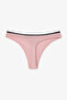 Multicolor Earth Tones 3-Pack Thongs - 4
