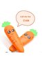 Toddler Utensils Set with Travel Case,Carrot Shaped Stainless Steel Spoon and Fork for Kids 18 Months+ - 5