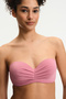 Rose Pink Lotus Bikini Top - 3