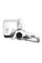 Wall Mounted Hair Dryer with Shaver Plug,1300W Professional Hotel Phon with Wall Bracket,IP21 Safety,White - 3