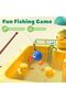 Kids Kitchen Sink Toy with Running Water and Fishing Game,Electric Dishwasher Playset with Floating Toys and Utensils - 6