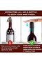 Reusable Vacuum Bottle Stoppers,Silicone and ABS Fresh-Keeping Preserver,Leak-Proof Bottle Corks - 4