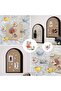 30pcs Cute Cat Decorative Push Pins,Resin and Metal Drawing Pins for Cork Boards and Maps - 6