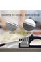4-in-1 Professional Kitchen Cutting Tool and Scissor Sharpener,Diamond Tungsten and Ceramic Sharpening Tool,Includes Cut-Resistant Gloves - 4