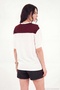 Comfortable Fit Crew Neck Shoulder Shawl Detailed t Shirt Women's t Shirt 5867044 - 7