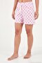 Printed Cotton Crew Neck Shorts Pajama Set Women's Pajama Set 65790786 - 6
