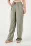 High Waist Wide Leg Lyocell Trousers Women's Pants 668Yp4707 - 6
