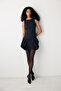 Dimaond Cross Black Pantyhose