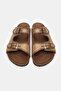 Pia Brown Slippers