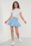 Elastic Waist Mini Short Skirt Women's Skirt 5864024 - 2