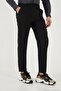 Normal Fit Cargo Pocket Elastic Waist Trekking and Courier Pants Men's Pants 693710 - 5