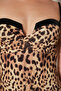Leopard Print Puccini Corset Swimsuit-Free Masur Collection - 4