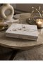 2-Piece Decorative Book Box White Slim Magazine Decorative Box 3 Sizes - 3