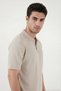 Cotton Short Sleeve Buttoned Polo t Shirt Men's Polo t Shirt 5904051 - 5