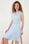 A-Line Regular Fit Collar and Belt Detailed Mini Event and Graduation Dress Women's Dress 6525740 - 7