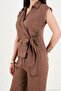 Regular Fit Tie-Dye Detailed Sleeveless Suit Women's Suit 5866787 - 5