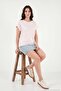 Cotton Comfortable Fit Crew Neck t Shirt Women's t Shirt 5866955 - 5
