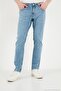 Cotton Regular Fit Normal Waist Trousers Men's Denim Pants 2203C512Parma - 5