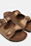 Pia Brown Slippers - 3