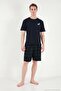 Checkered Cotton Regular Fit Shorts Pajama Set Men's Pajama Set 6572022 - 3