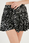 Elastic Waist Mini Short Skirt Women's Skirt 5864024 - 4