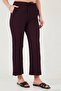Regular Fit V-Neck Vest-Pants Waffle Suit Women's Suit 5866484 - 5