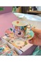 6-Person Porcelain Full Bloom Coffee Cup 100 ml – Royking - 2