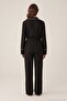 Soft Textured Flowy Wide-Leg Double-Breasted Maternity Pajama Set Women's Pajama Set 611Pt1990 - 7