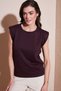 Cotton Crew Neck Sleeveless t Shirt Women's t Shirt 5864019 - 3