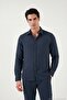 Regular Fit Classic Collar Long Sleeve Shirt Men's Shirt Cf26S121640 - 4