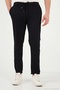 Slim Fit Normal Waist Tapered Leg Trousers Men's Pants 6843654 - 4