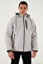 Regular Fit Removable Hooded Pocket Coat Men's Coat 497Albert - 2