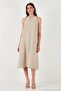 Regular Fit Halter Neck Midi Dress Women's Dress 67810049 - 5