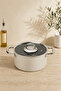 Esperanza Titanium Deep Pot 20 cm Cream
