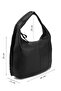 Women's Black Shoulder Bag - 3