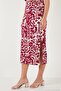 Slim Fit Rope Strap Slit Midi Top and Bottom Set Women's Set 5865726 - 6