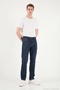 Cotton Comfort Fit Normal Waist Jeans Men's Jeans Pants 4400C51Texas - 4