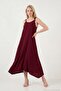 Regular Fit Rope Strap Long Dress Women's Dress 5865732 - 3