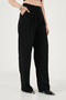 Regular Fit High Waist Straight Leg Trousers Women's Pants 6923873 - 4